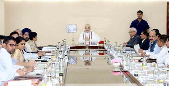 home-minister-amit-shah-took-meeting-on-national-security