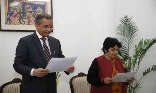 former-IAS-officer-takes-the-Oath-of-Office-and-Secrecy-as-UPSC-Member